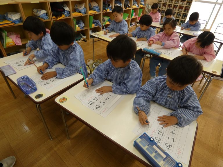 硬筆クラブ　⑮　年中組