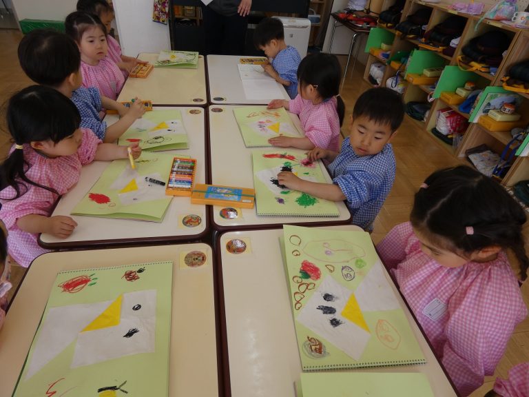 保育の様子　⑱　ばら組