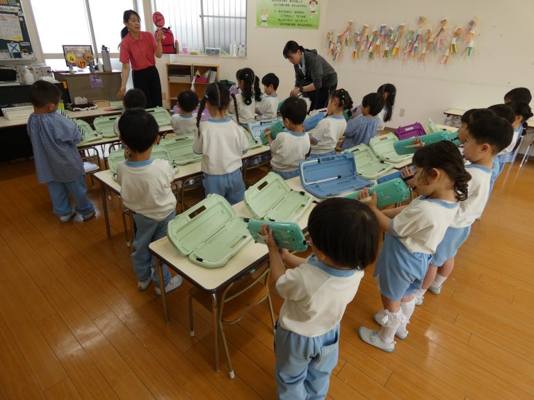 保育の様子　⑨　たけ組