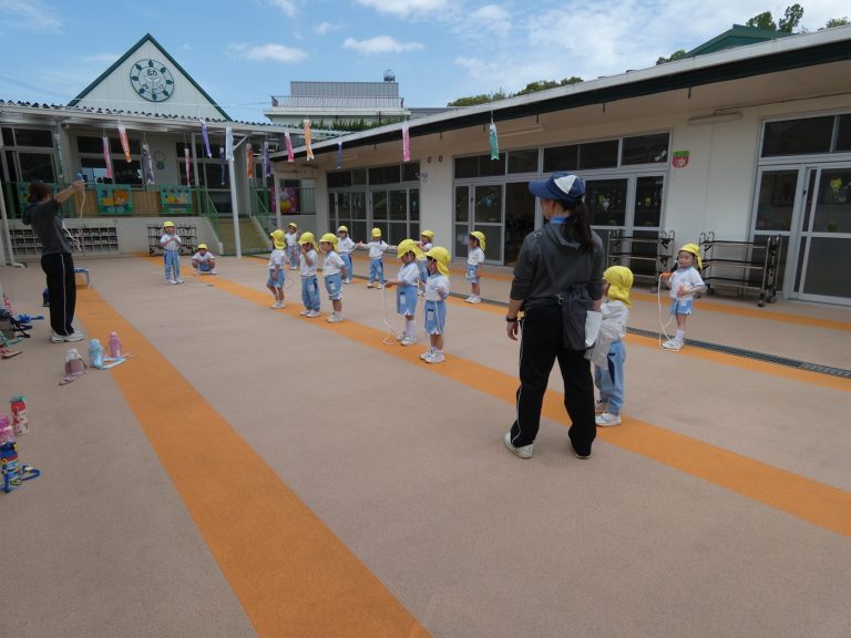 縄跳び　⑥　まつ組