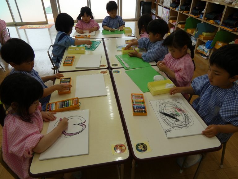保育の様子　⑭　ばら組