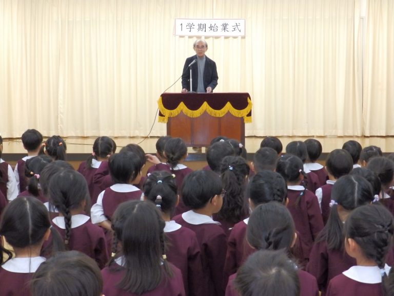 １学期始業式　①