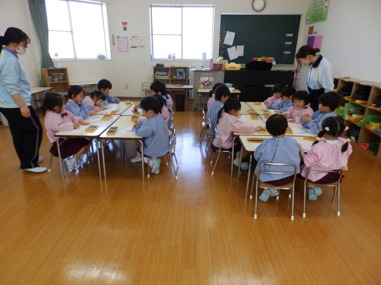 保育の様子　⑲　まつ組