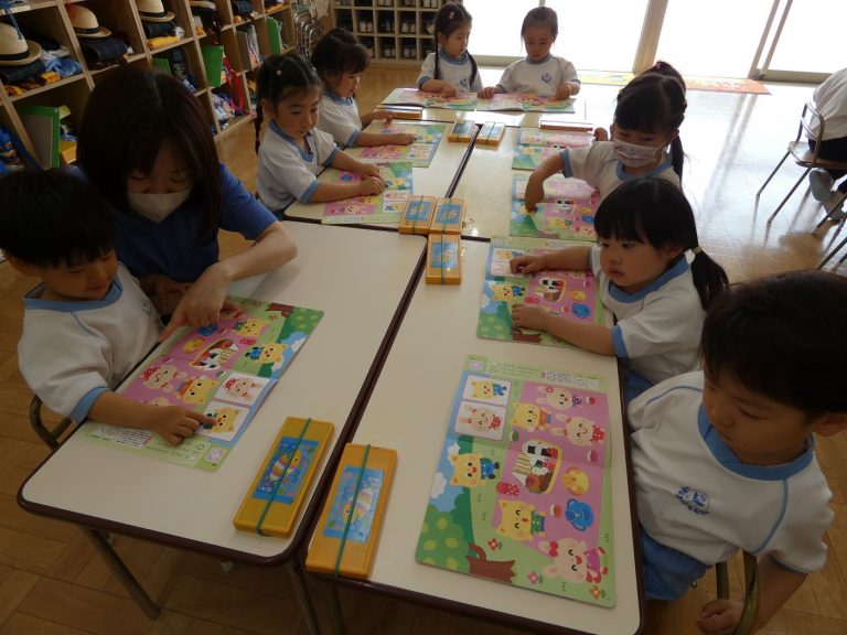 保育の様子　⑭　ばら組