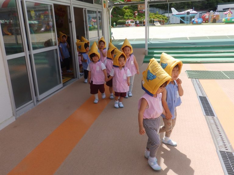 避難訓練　⑥　ばら組