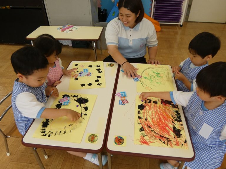 保育の様子　⑫　もも組