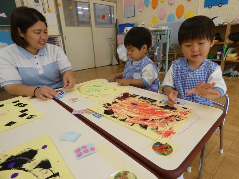 保育の様子　⑭　もも組