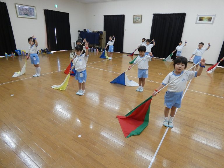 鼓笛指導　②　年長組