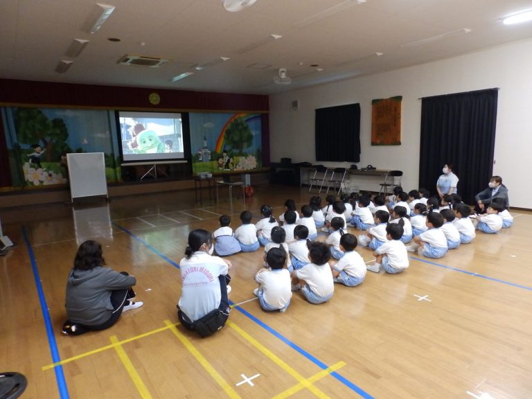 交通安全教室　⑳　年長組