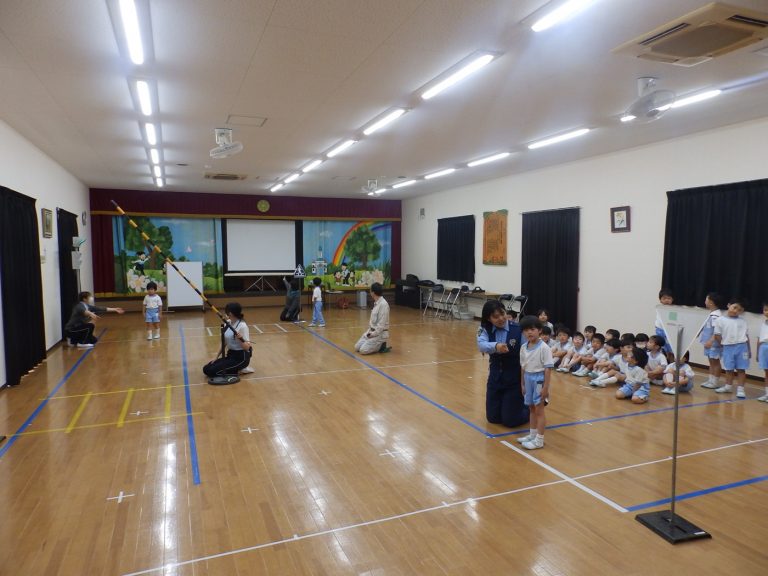交通安全教室　㉑　ゆり組