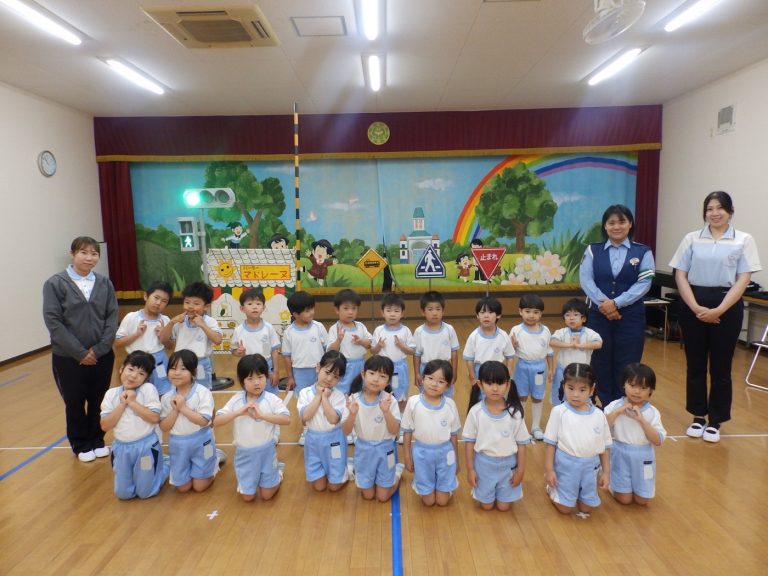 交通安全教室　㉓　すみれ組
