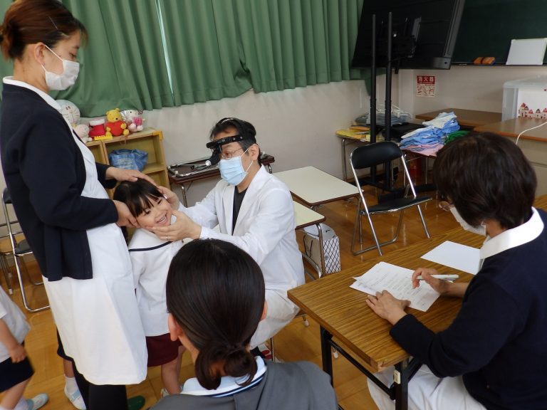 耳鼻咽喉科検診　⑯　たけ組