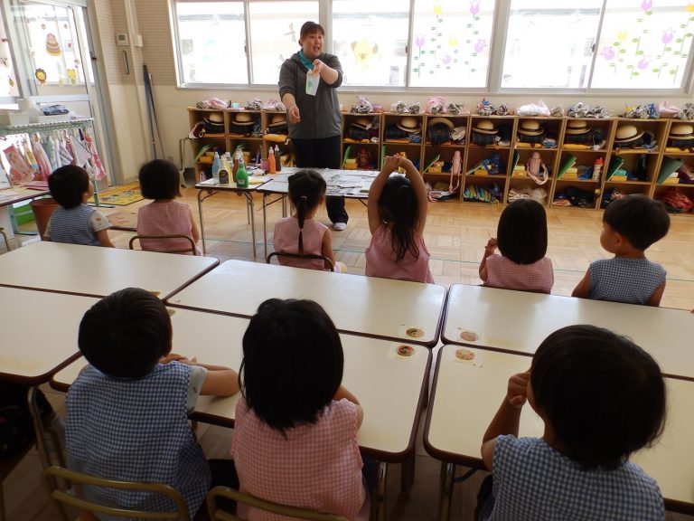 保育の様子 ⑤ さくら組