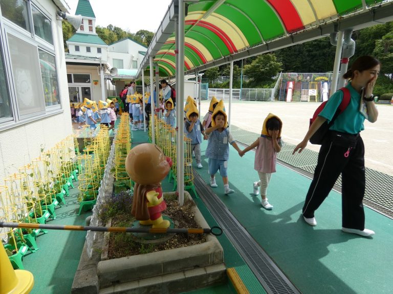 避難訓練 ⑦ まつ組