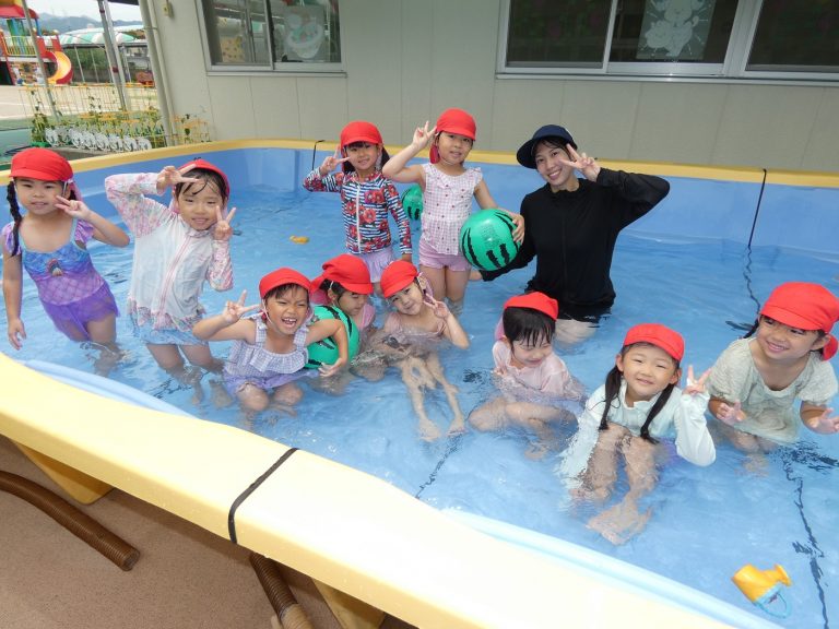 水遊び　⑪　すみれ組