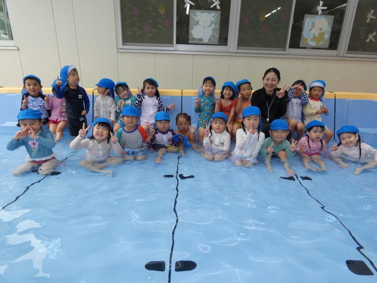 水遊び　①　ばら組