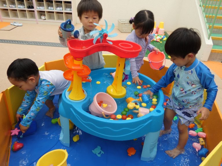 水遊び　⑪　もも組