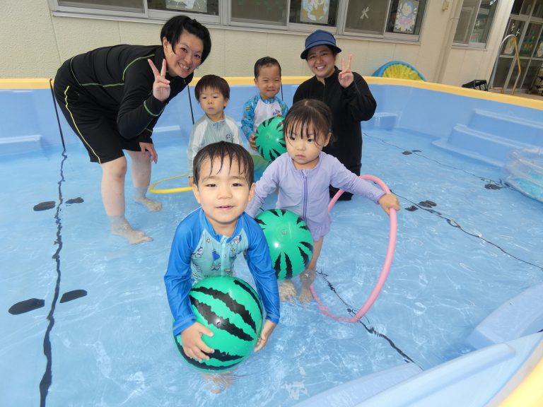 水遊び　⑬　もも組