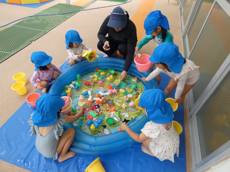 水遊び　⑦　さくら組