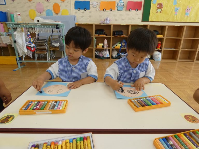 保育の様子　㉑　もも組