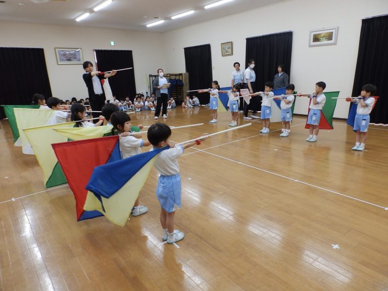 鼓笛指導　⑩　年長組