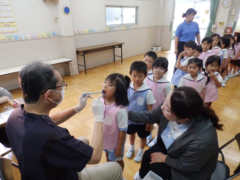 歯科検診　⑰　ゆり組