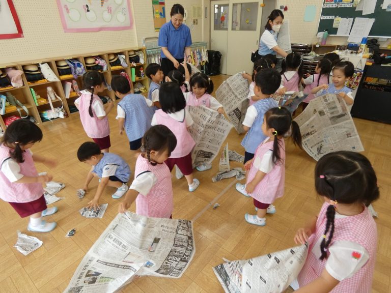 保育の様子　⑭　ばら組