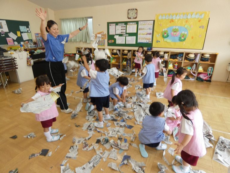 保育の様子　⑮　ばら組