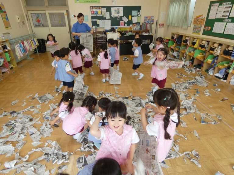 保育の様子　⑯　ばら組