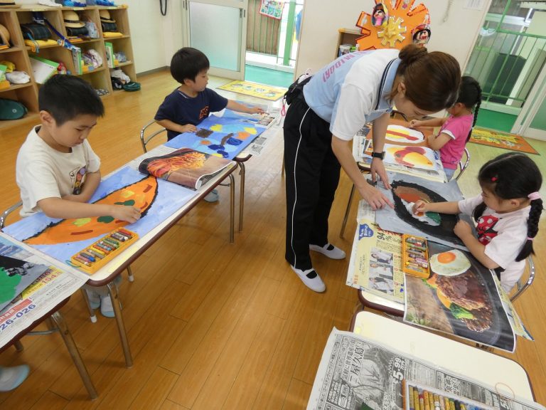 クラブの様子　⑤　絵画クラブ