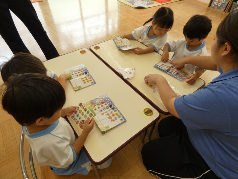 保育の様子　⑬　もも組