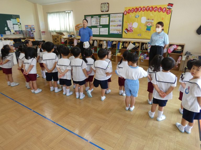 保育の様子　⑨　ばら組
