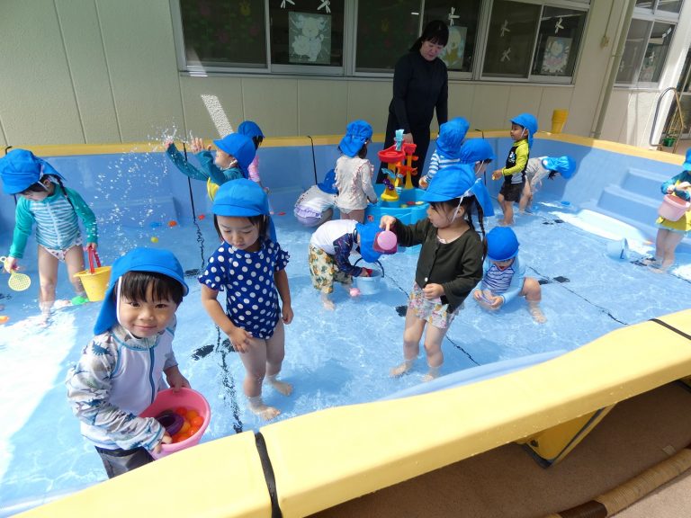 水遊び ⑫ さくら組