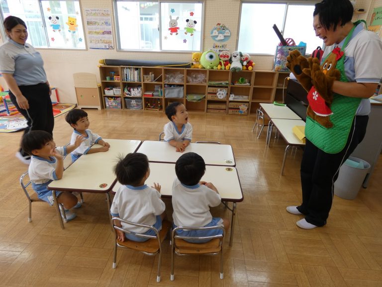 保育の様子 ⑭ もも組