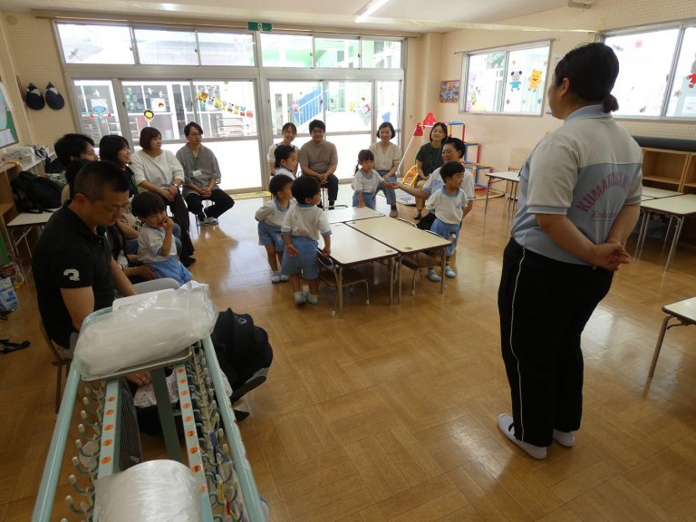 給食参観　①　もも組
