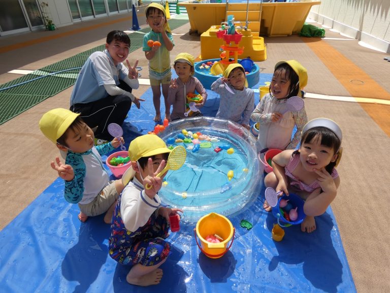 水遊び　⑪　たけ組