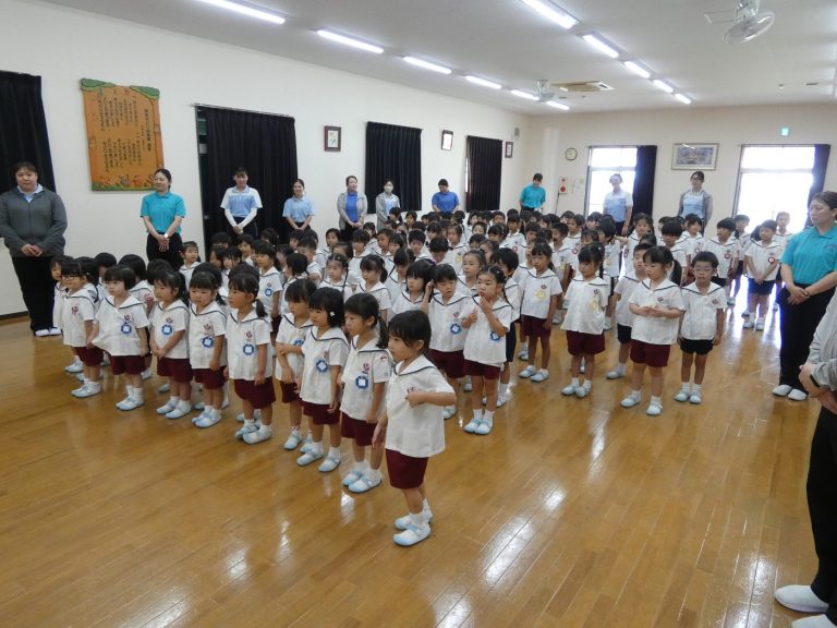 ２学期始業式　②