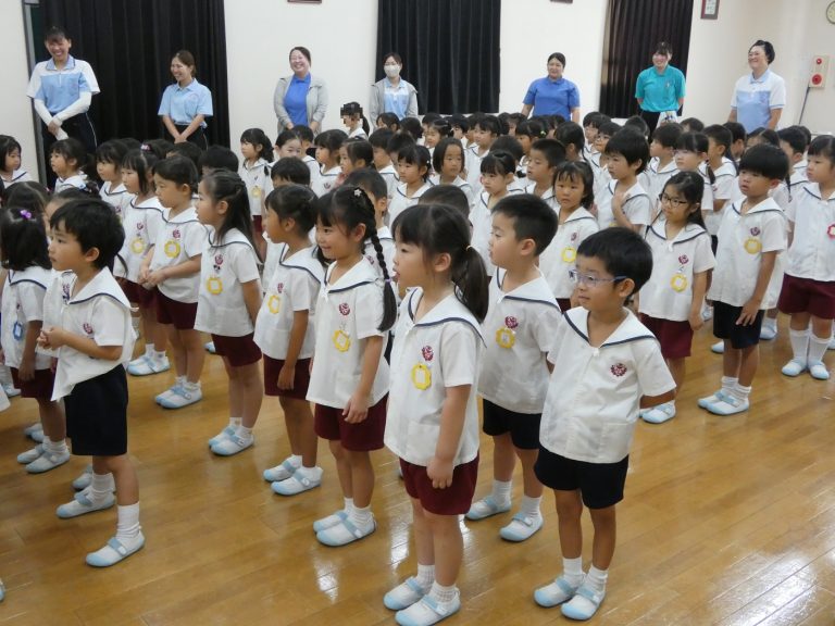 ２学期始業式　③