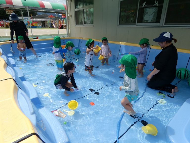 水遊び　⑫　もも組