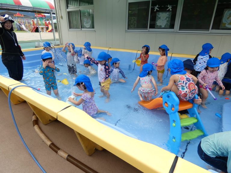 水遊び　⑤　ばら組