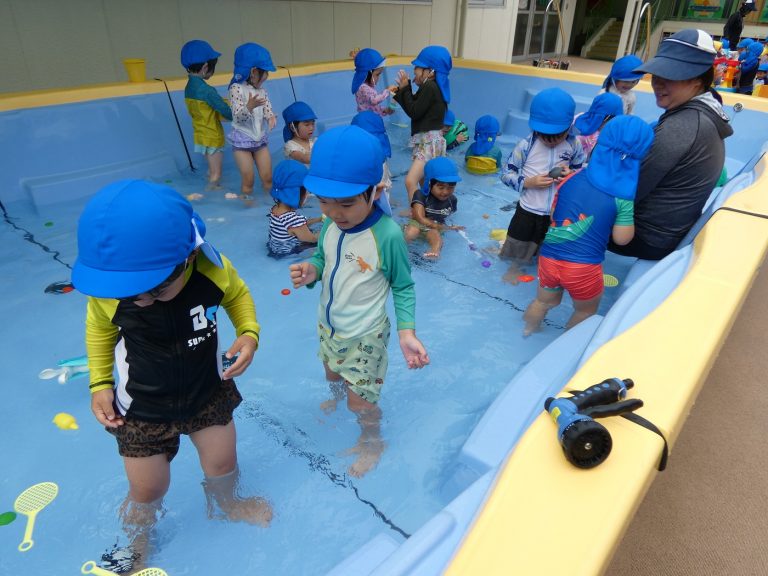 水遊び　⑦　さくら組