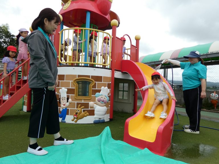 水遊び　⑩　年長組