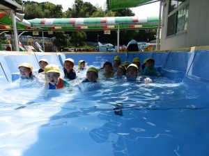 水遊び　①　年中組