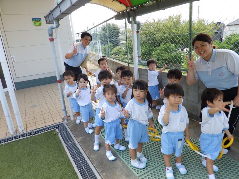 保育の様子　㉑　もも組