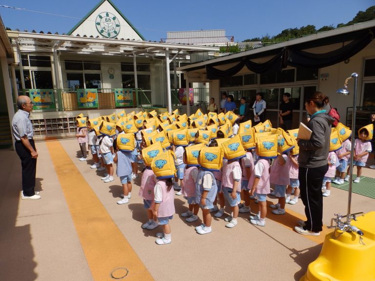 避難訓練　⑦