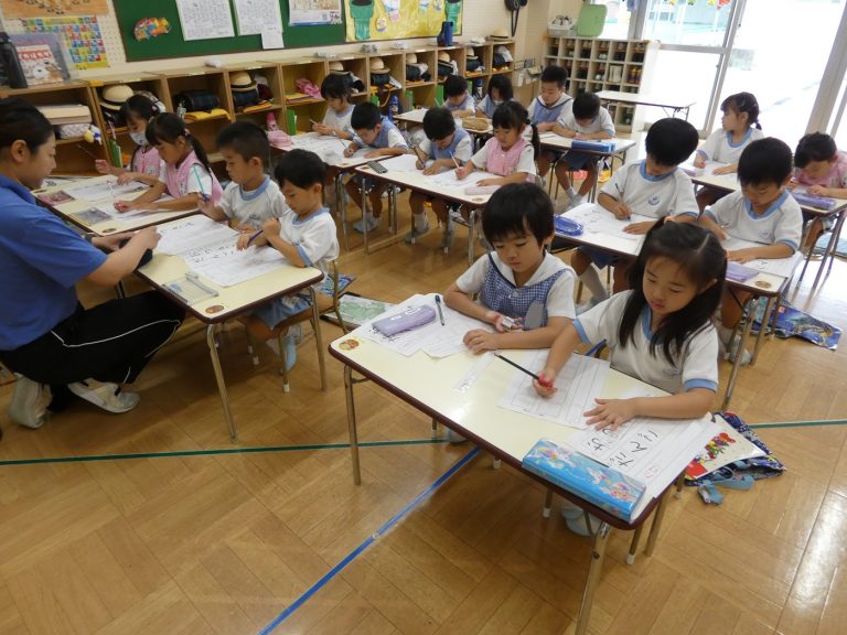 硬筆クラブ　⑪　年中組