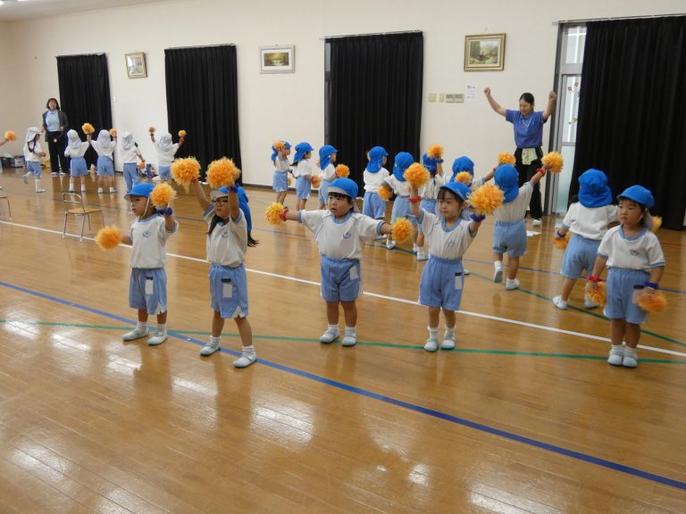 保育の様子　③　年少組