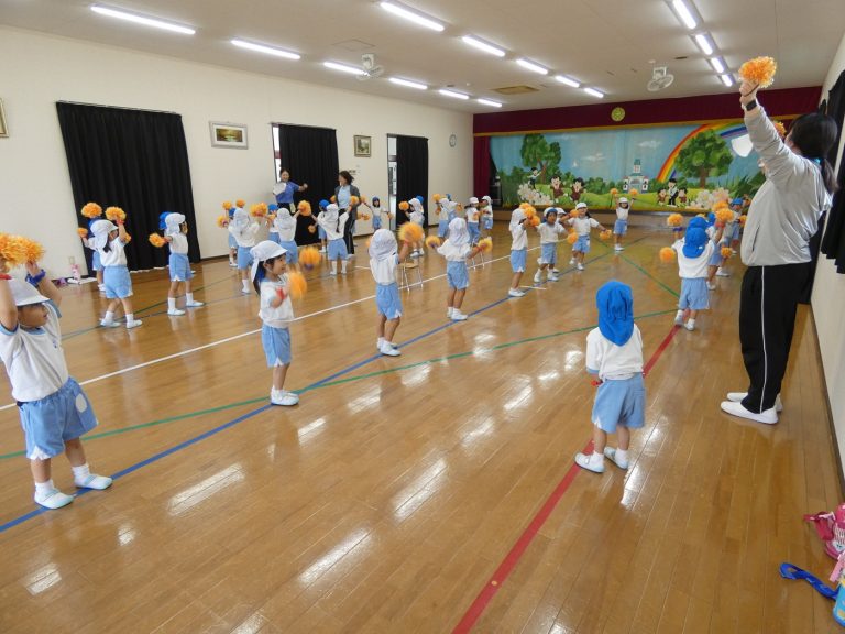 保育の様子　④　年少組