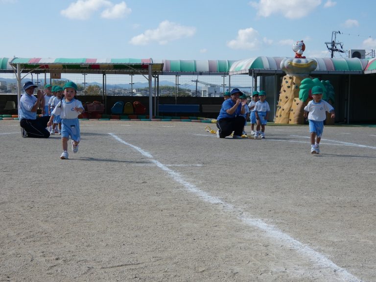 運動会の練習　②　もも組