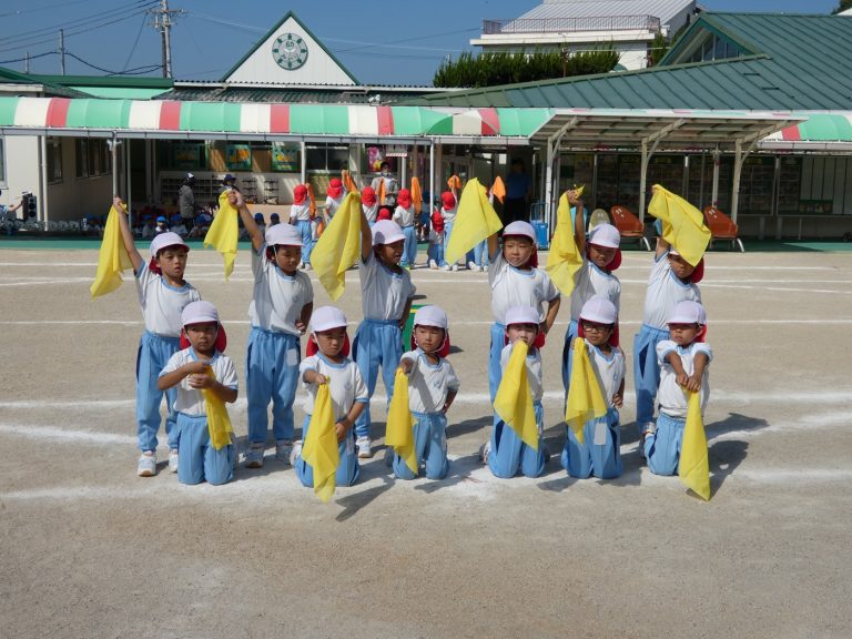 運動会の練習　⑦　ゆり組　男の子